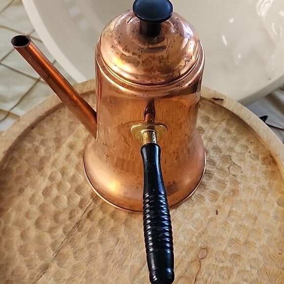 Copper Coffee Pot Coppercraft Guild Turkish Style Coffee Pot - Picture 4 of 13